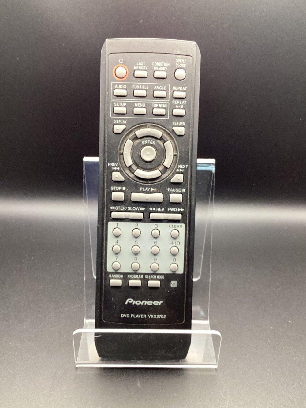 Genuine Pioneer VXX2702 DVD Player Remote Control DV333, DV636 & DV341 Untested